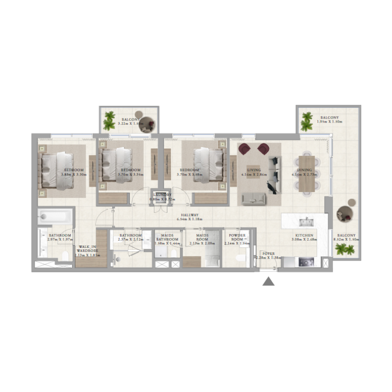 Apartments plan