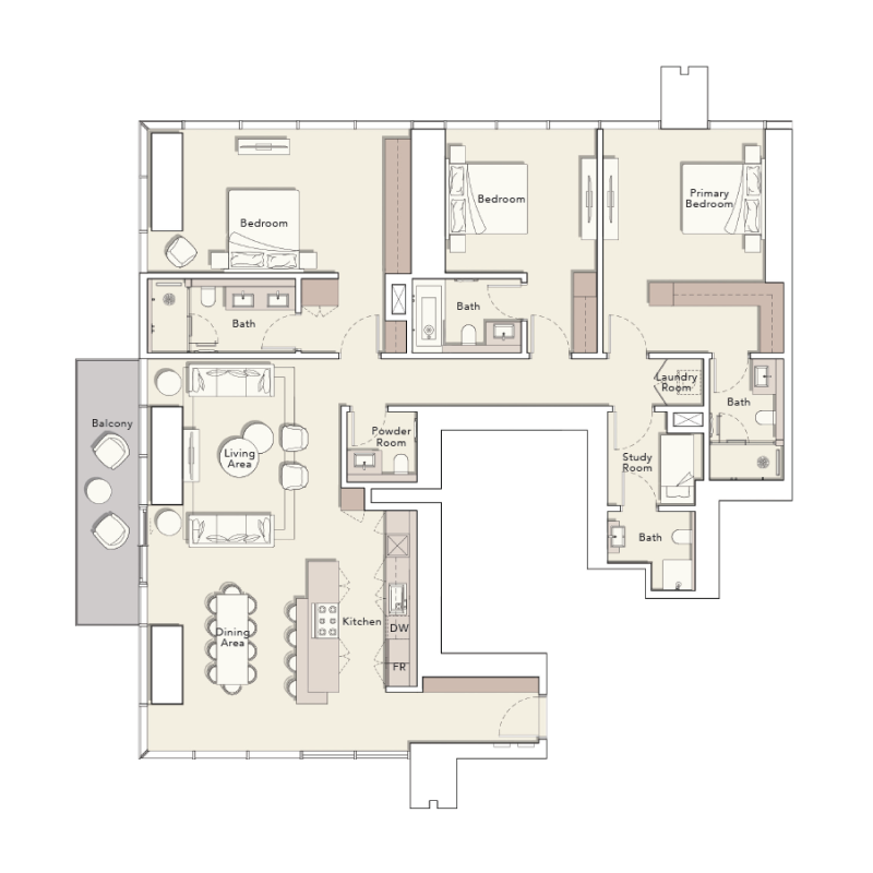 Apartments plan