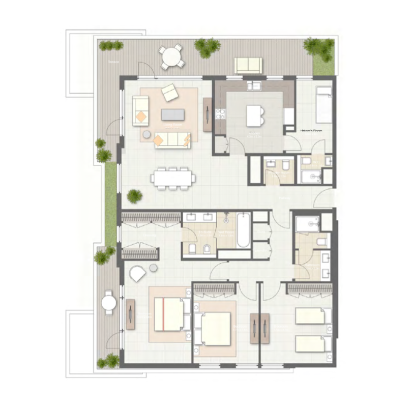 Apartments plan