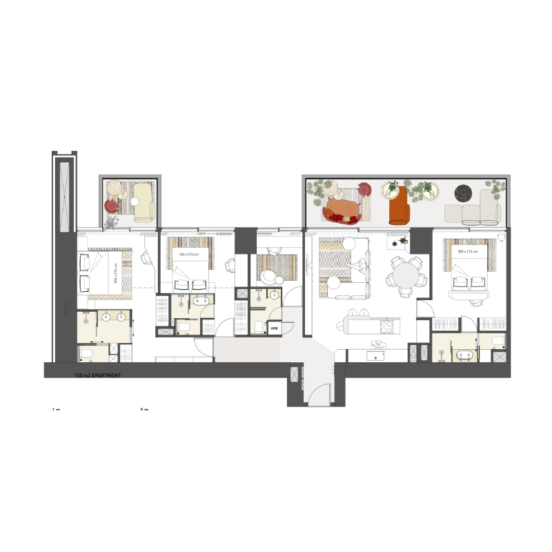 Apartments plan