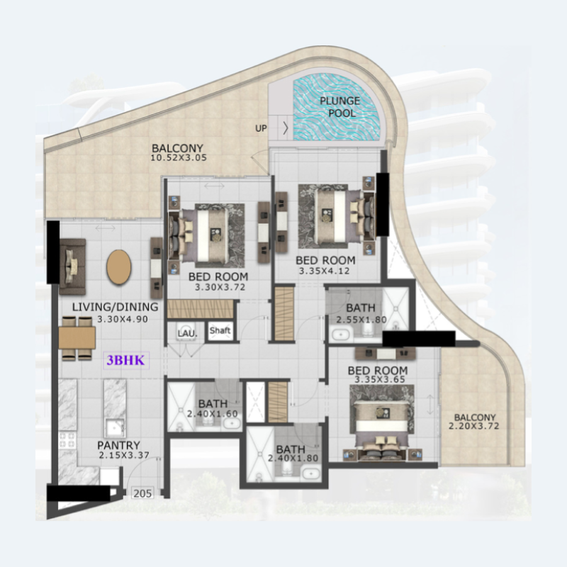 Apartments plan