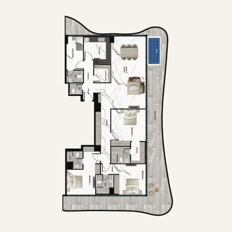 Apartments plan