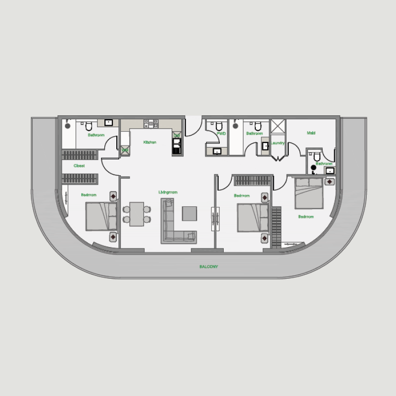 Apartments plan