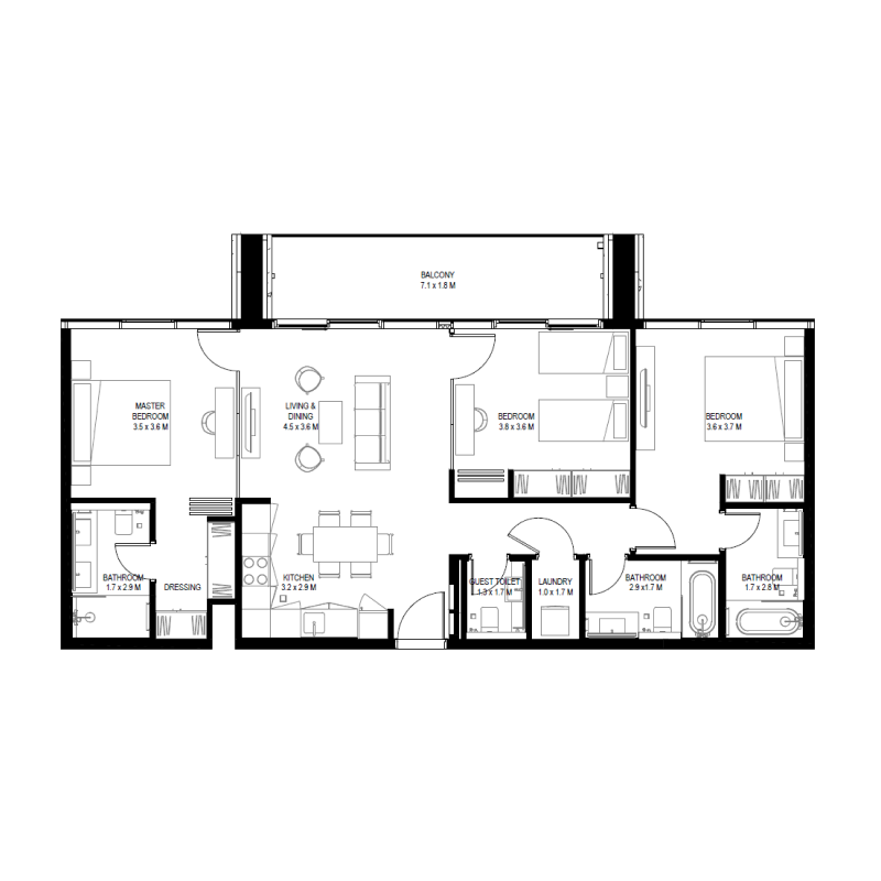 Apartments plan