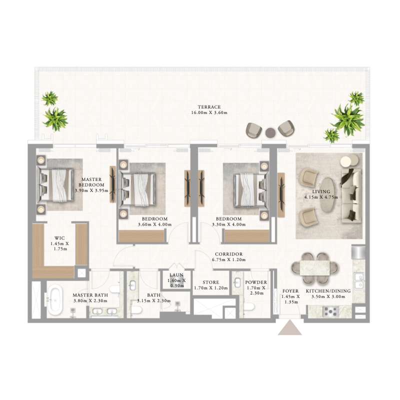 Apartments plan