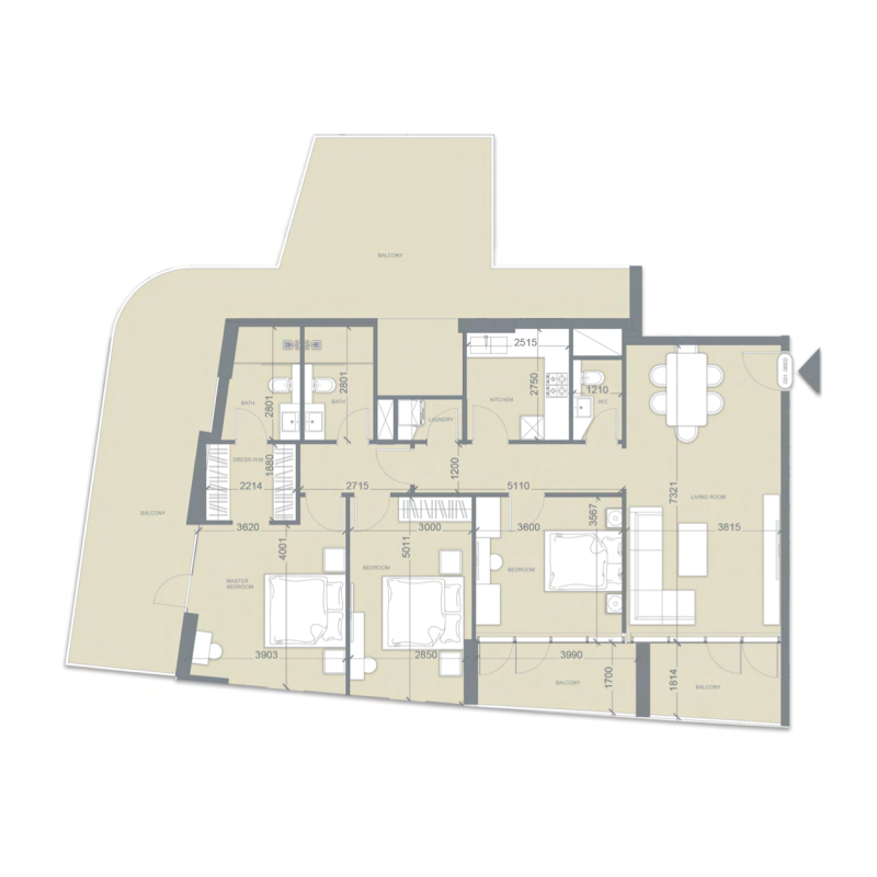 Apartments plan