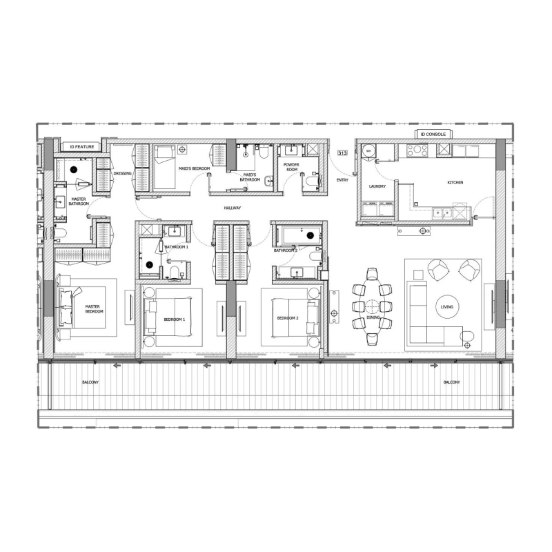 Apartments plan