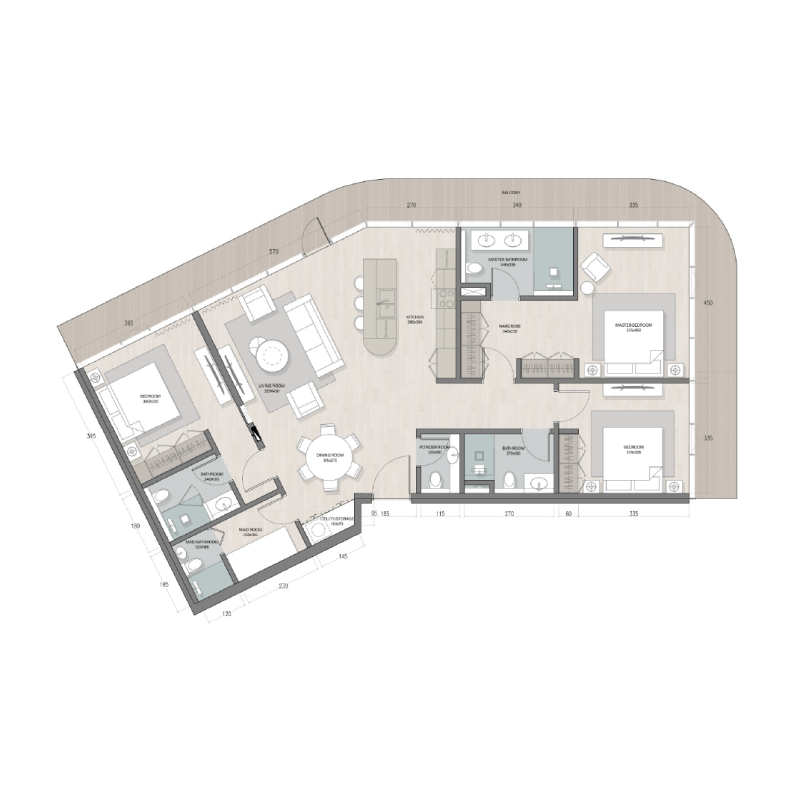 Apartments plan