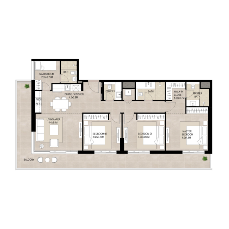 Apartments plan