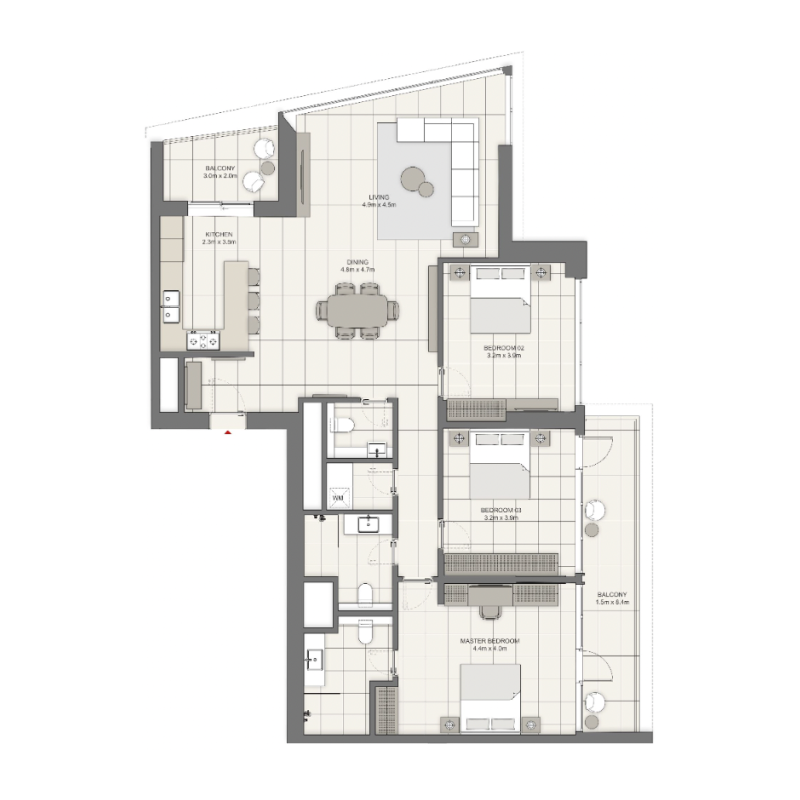 Apartments plan