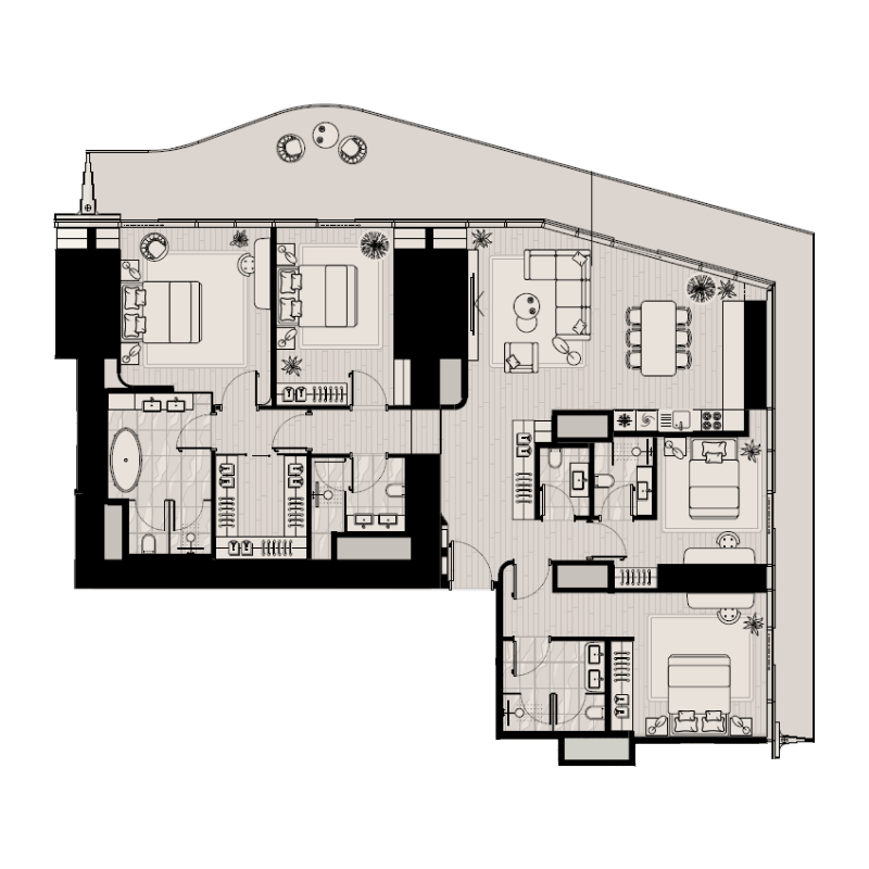 Apartments plan