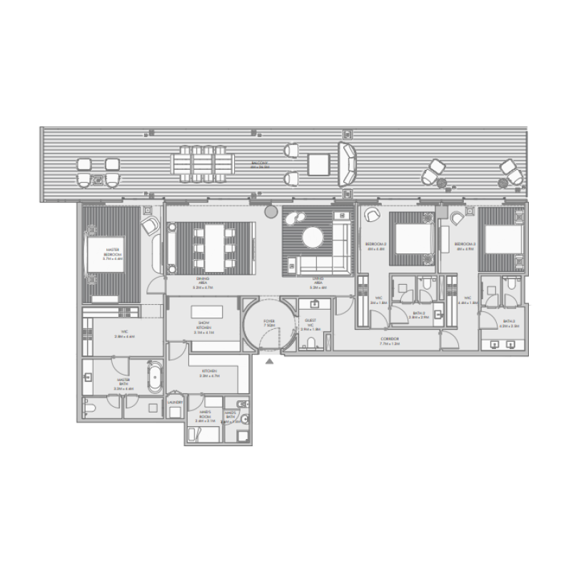 Apartments plan