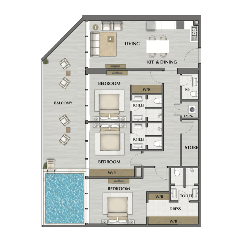 Apartments plan
