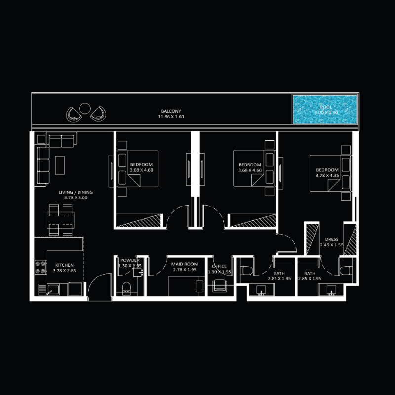 Apartments plan