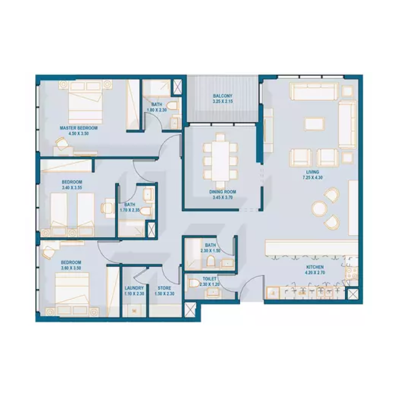 Apartments plan