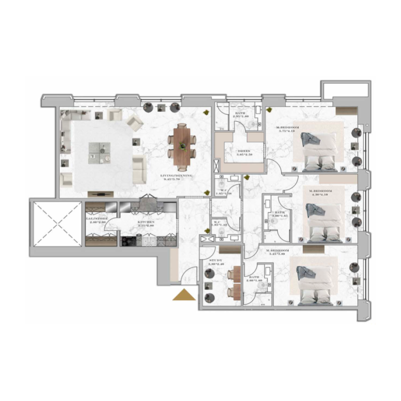 Apartments plan