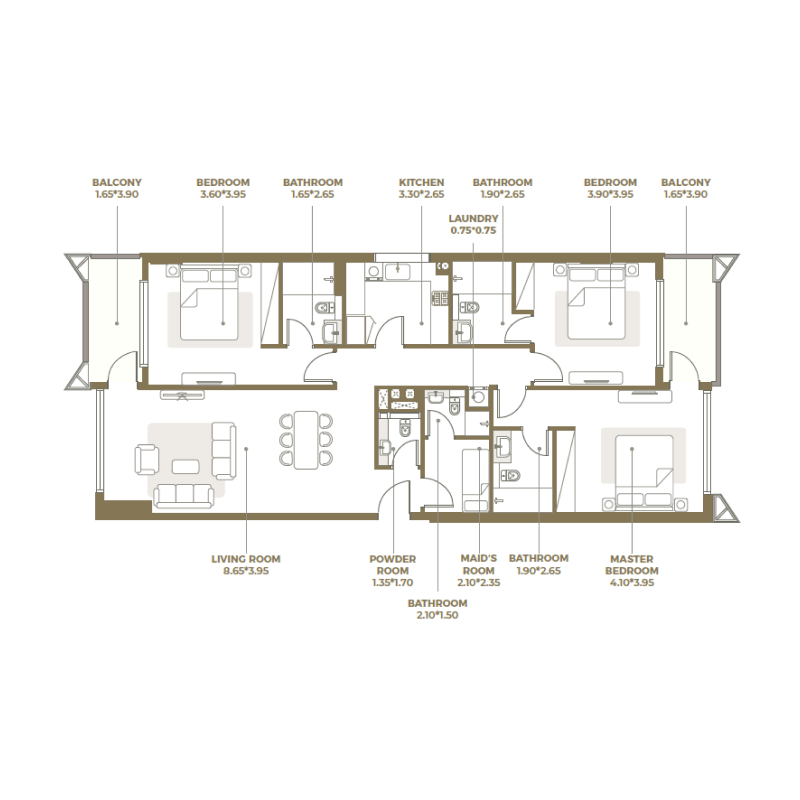Apartments plan