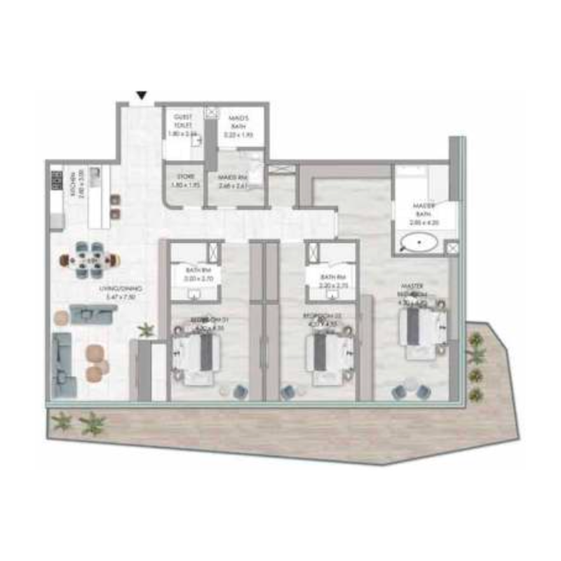 Apartments plan