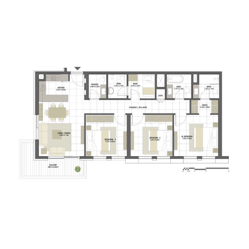 Apartments plan