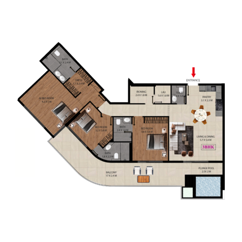 Apartments plan