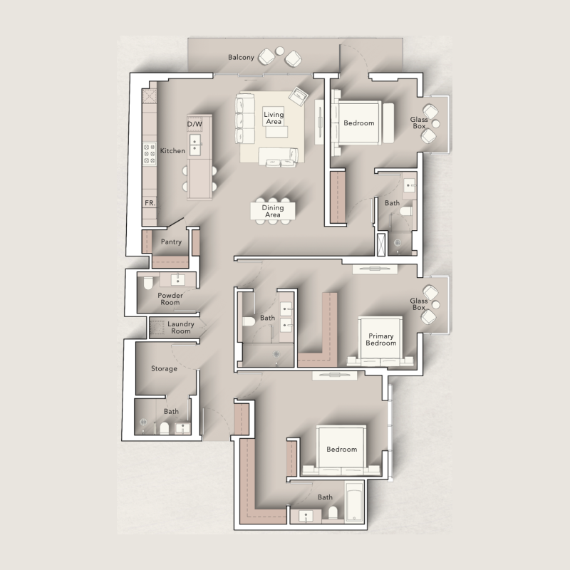 Apartments plan