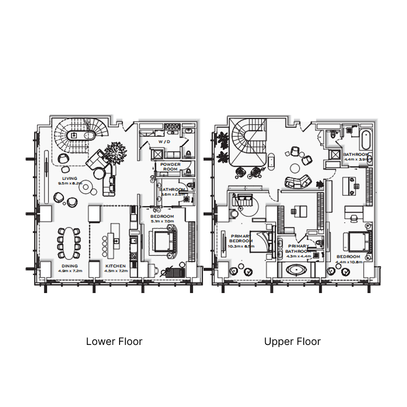 Penthouse plan