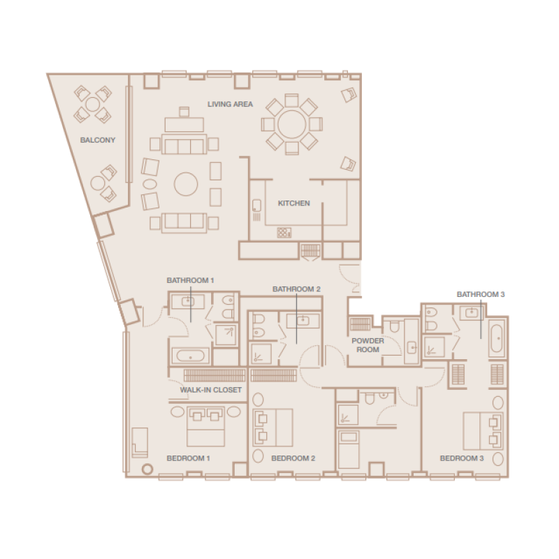 Apartments plan