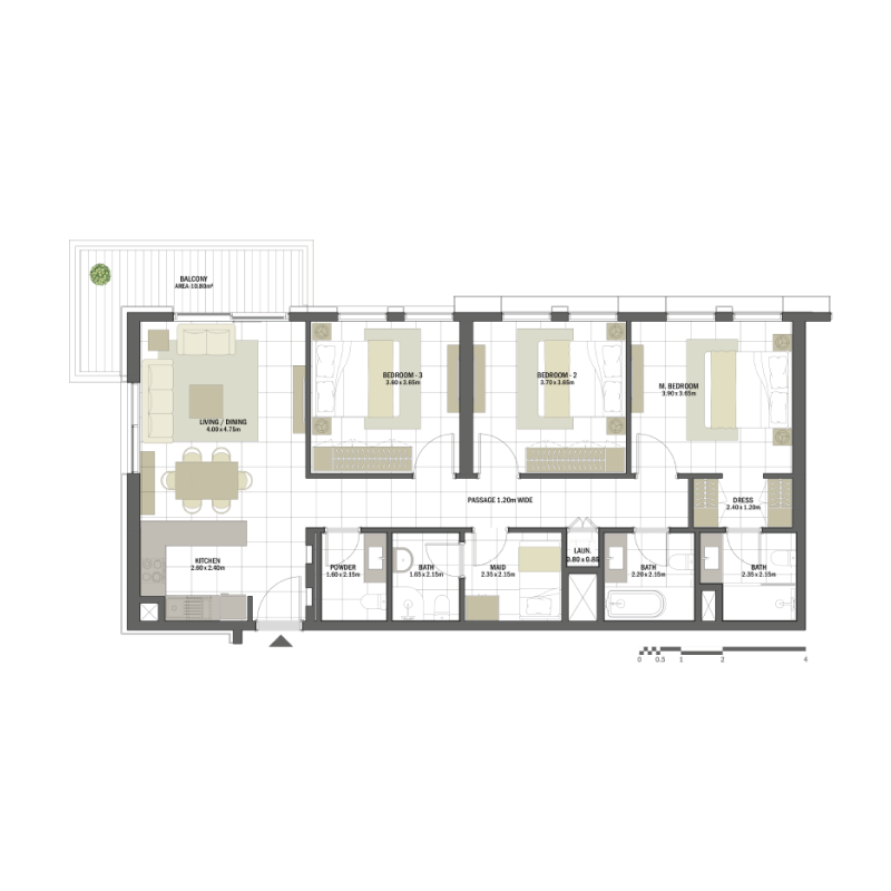 Apartments plan