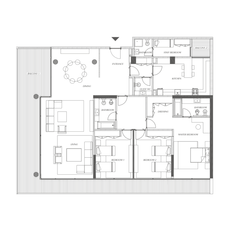 Apartments plan
