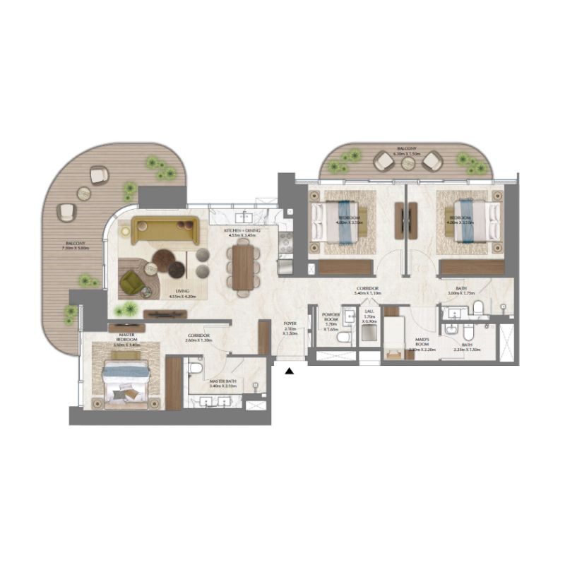 Apartments plan