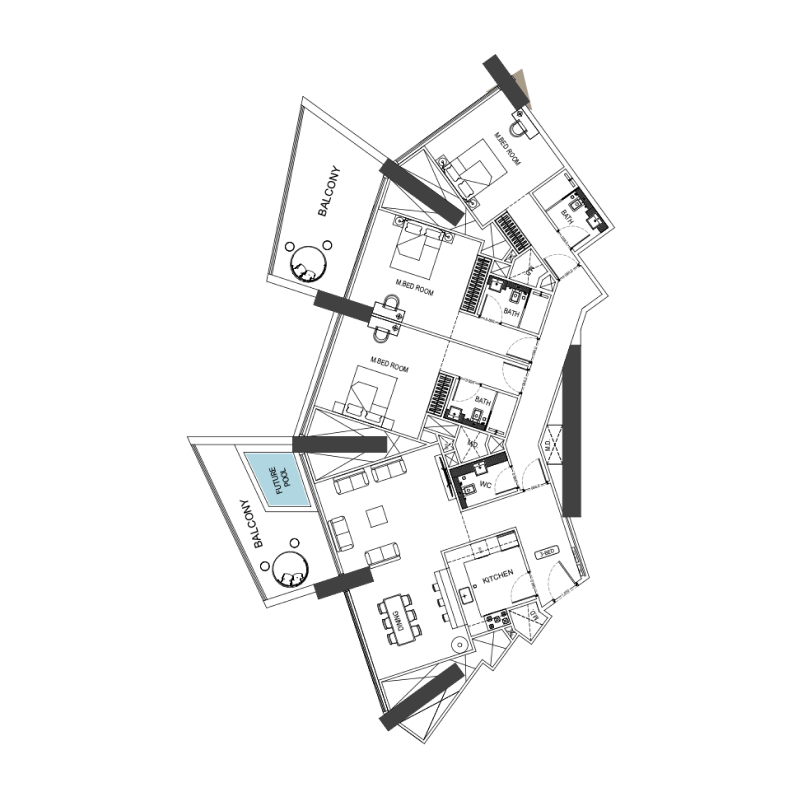 Apartments plan