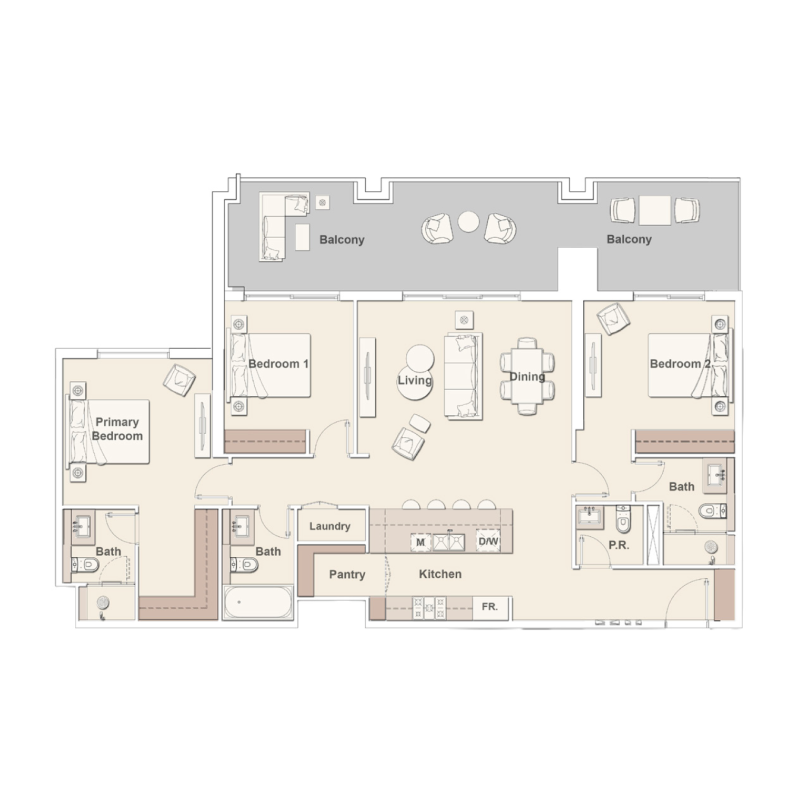 Apartments plan
