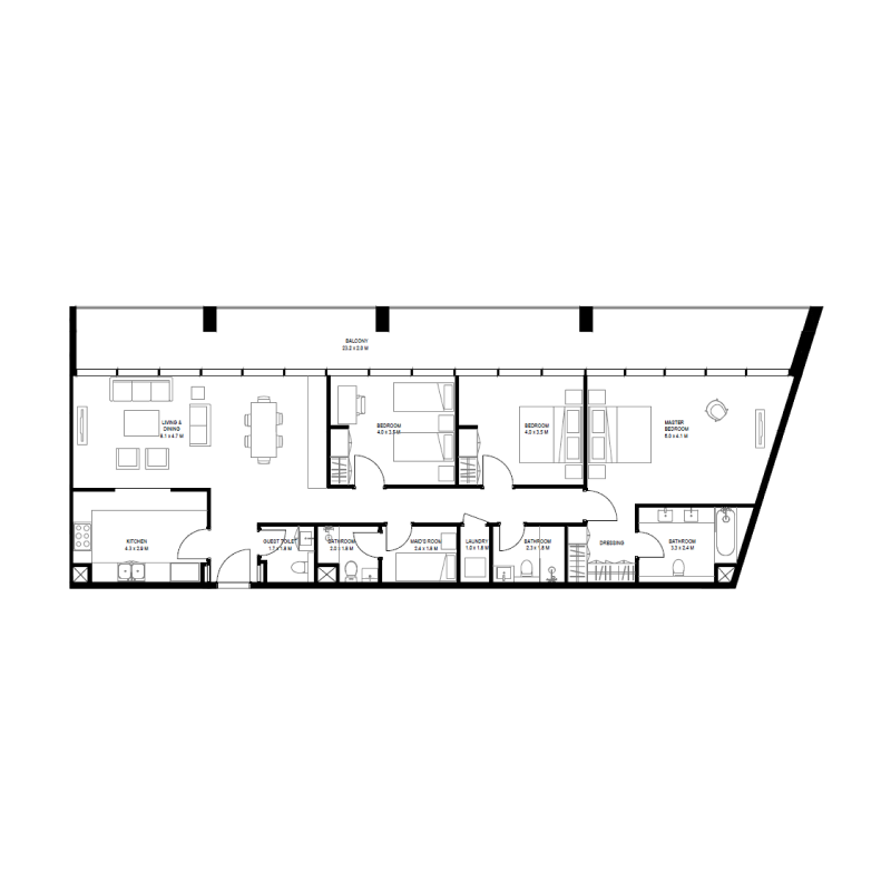 Apartments plan