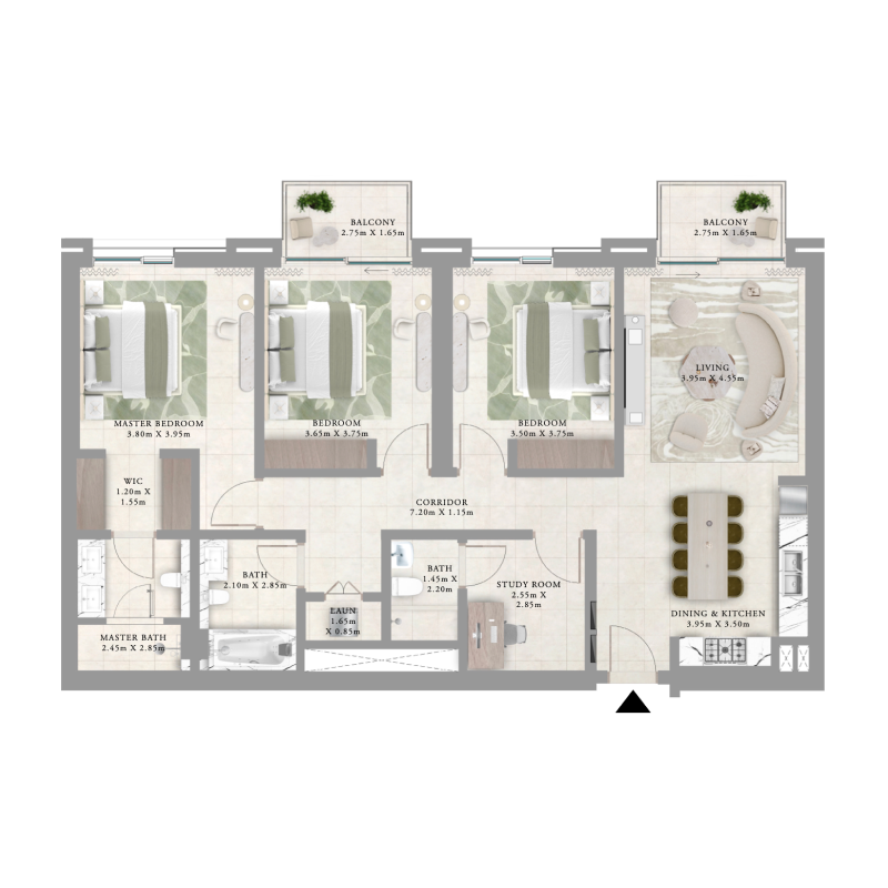 Apartments plan