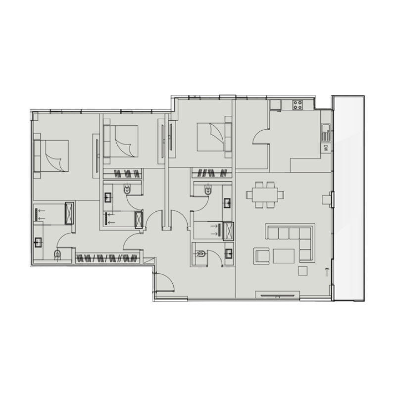 Apartments plan
