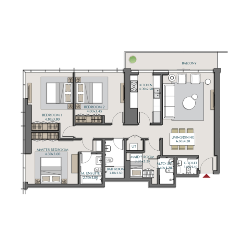 Apartments plan