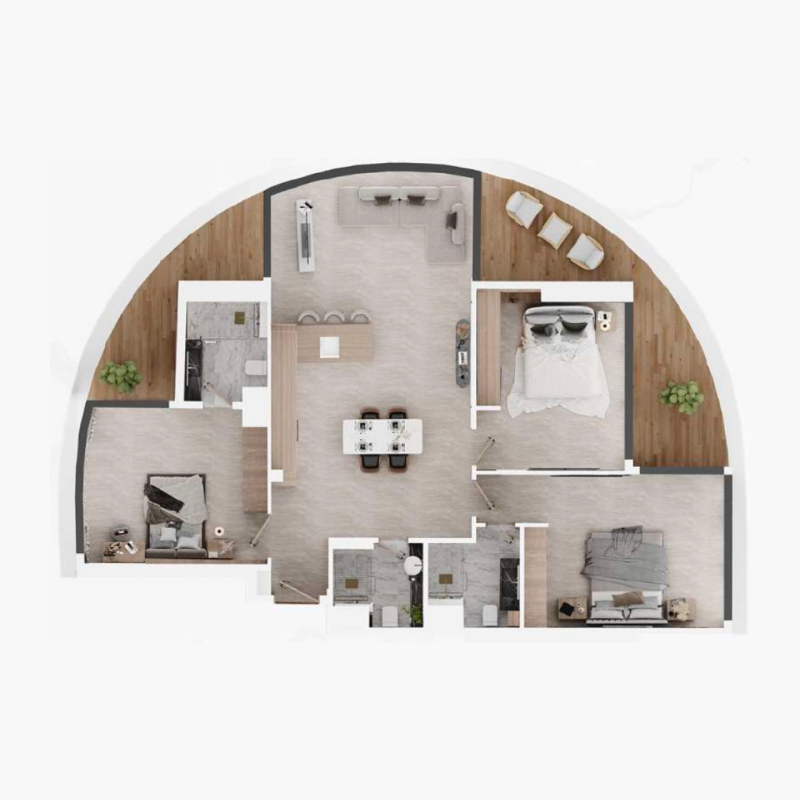 Apartments plan
