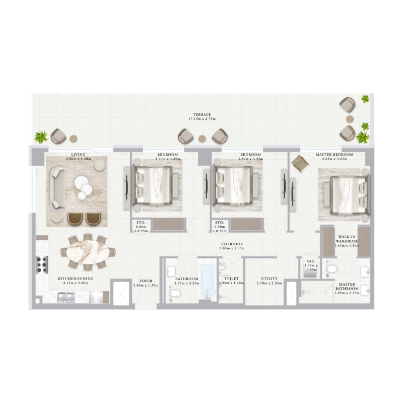 Apartments plan