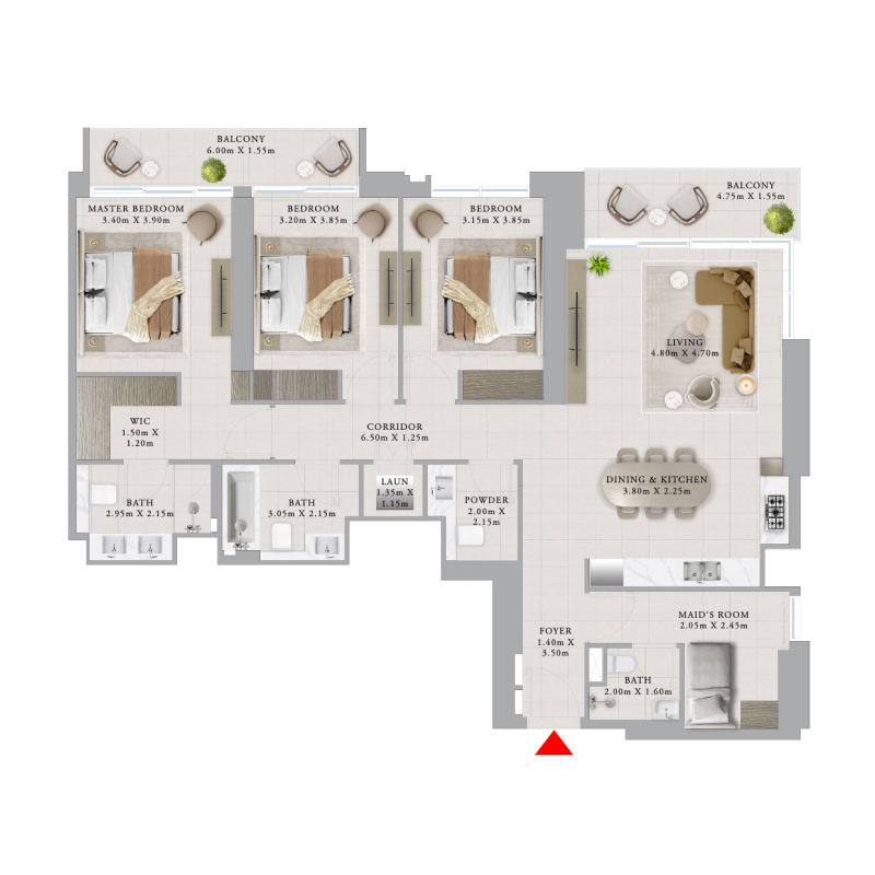 Apartments plan