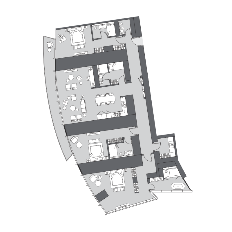 Apartments plan