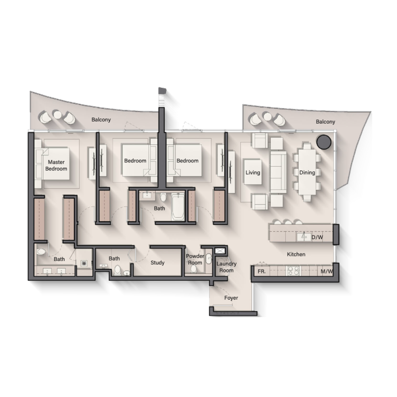 Apartments plan