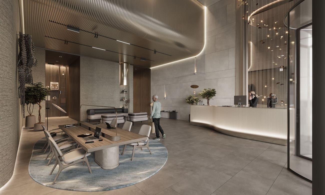 One Billion Tower lobby 1