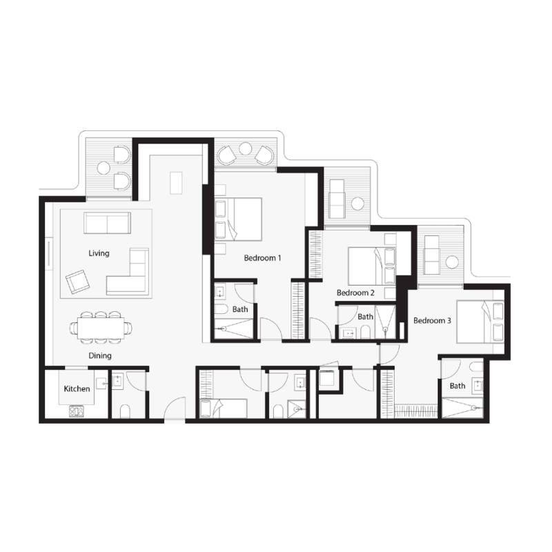 Apartments plan