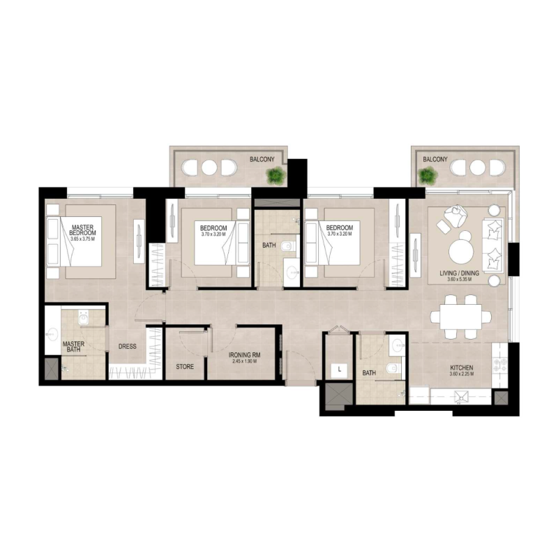 Apartments plan