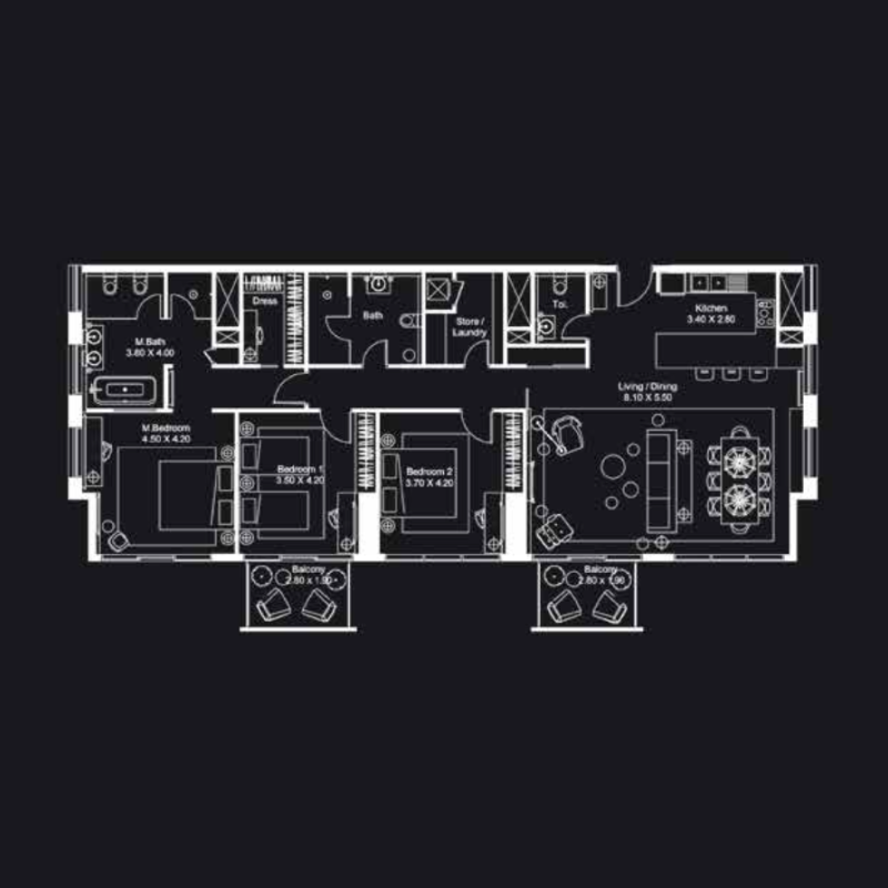 Apartments plan