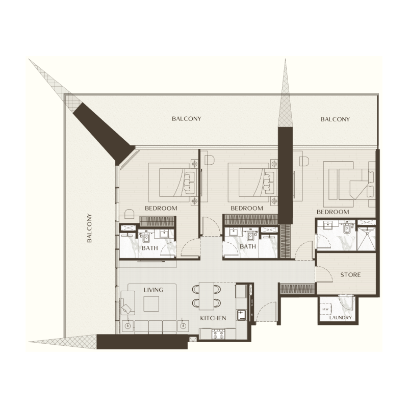 Apartments plan