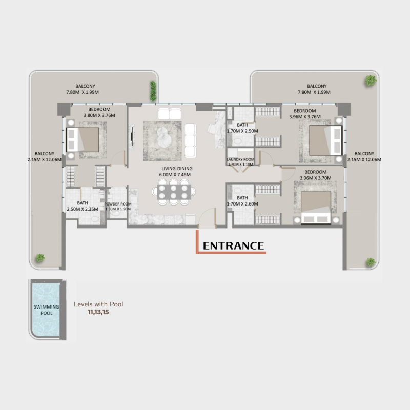 Apartments plan