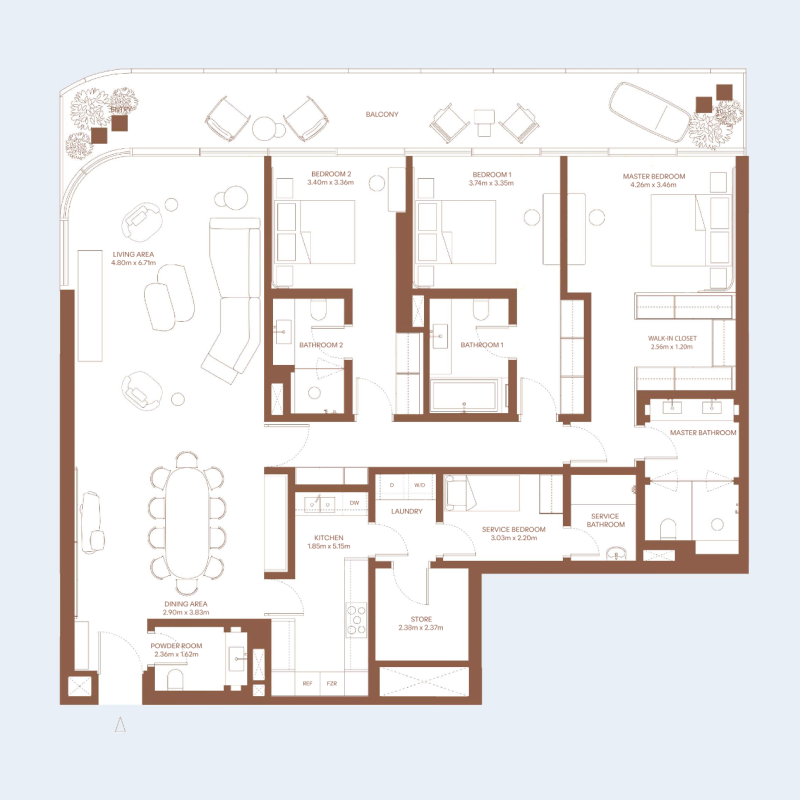Apartments plan