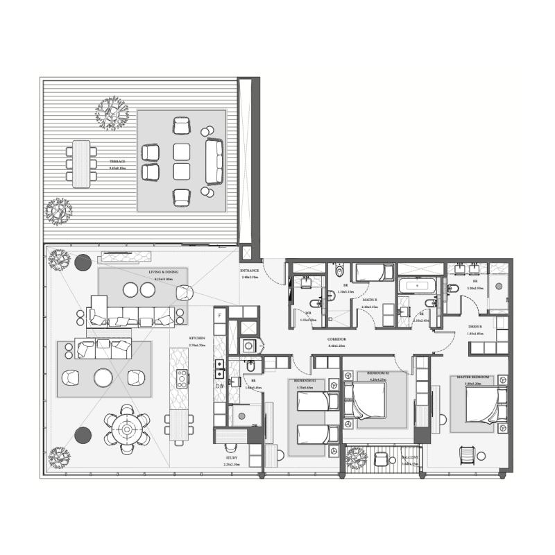 Apartments plan