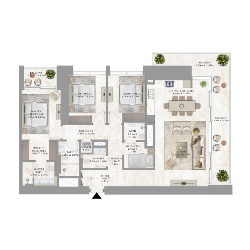 Apartments plan
